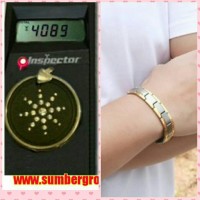 gelang magnet tungsten + kalung Quantum pendant 2in