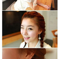 anting gantung bandul bola / hollow ball earrings JAN011