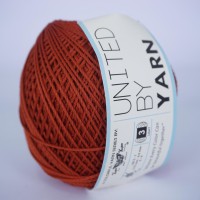 Jual Benang Rajut Polyester D18 United By Yarn 0791 - Burnt Umber Murah