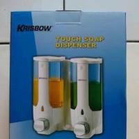 Soap Dispenser KRISBOW Double / tempat sabun cair