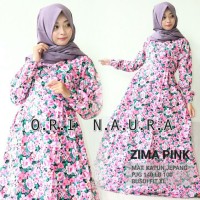 ZIMA DRESS ORI NAURA / DRESS KATUN JEPANG / GAMIS KATUN JEPANG