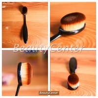 Jual Oval Foundation Face Brush (Make Up Brush) / Bulu Lembut Murah