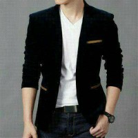 Jual BLAZER PRIA GAUL KEREN brownis Murah