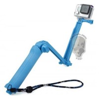 Monopod TMC 3 Way Foldable Extension Tripod Untuk Xiaomi Yi & GoPro WB