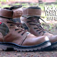 Sepatu Pria Touring Hiking Kickers Harley Safety Terlaris / Termurah