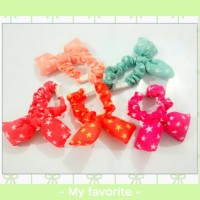 ikat rambut pita bantal star