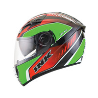 Helm INK CBR 600 Fullface Black Green Red Full Visor CBR600