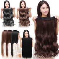 Grosir Hair Clip Semi Human Curly.*Berkualitas*