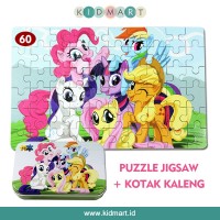 Jual My Little Pony Puzzle Kaleng Jigsaw Kayu 60 potong Murah