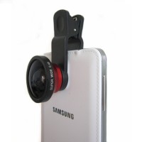 Jual Lensa kamera handphone SUPER WIDE 0,4 Fish Eye Murah