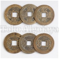 Jual Ancient Triple Coin/Triple Coin/Koin kuno cina 3 buah/ Koin Kuningan Murah