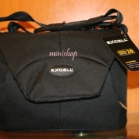 Jual Tas Excell Vista 20 Kotak Selempang / Tas Branded Original Hitam Murah