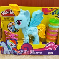 Mainan Playdoh merk Play-toy My little pony Blue