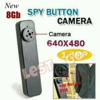 Spy Cam Button Kancing HD AVi 8GB NEW