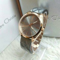 Jam Tangan Alexandre Christie Wanita AC 2533 Rose Gold Grey Original