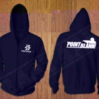 baju jaket hoodie zipper hitam