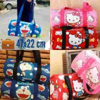 01529 tas hellokitty tas doraemon kanvas