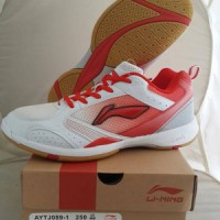 sepatu bulu tangkis / badminton lining star plus original