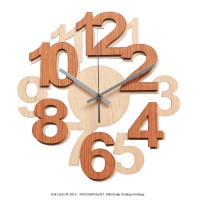 Jual NAIL YOUR ART - JAM DINDING UNIK - Numbers I Murah