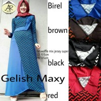gelish maxy ori / gamis cantik