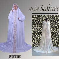 Jual Produsen Mukena Jilbab Abaya Anak Mukenah Katun Dubai Putih Murah