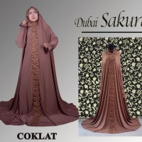 Jual Produsen Mukena Jilbab Abaya Anak Mukenah Katun Dubai Coklat Murah