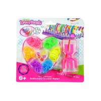 Jual Mainan Edukatif Rainbow Loombands Model Korea Mini Starter Kit Ekonomi Murah