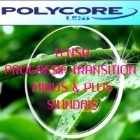 LENSA KACAMATA POLYCORE PROGRESIF TRANSITION CYLINDER