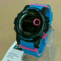 Jam Tangan Casio Baby-G BDG 180 Combine Colour Blue KW Super
