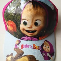 Jual Topi Anak Karakter Masha and The Bear TP32M Murah