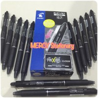 Jual Ballpoint Pilot Frixion 0,7 Erasable Pen Black (Click) Murah