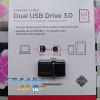Jual Sandisk OTG 64gb Ori Flashdisk Dual Usb On The Go 64 Gb Murah