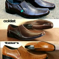 SEPATU KICKERS PANTOFEL KULIT RAJUT UNTUK KERJA KANTOR PRIA