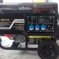 genset bensin fortuner 12800open 8000 watt 1phase 220 volt garansi