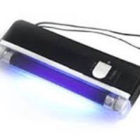 Jual alat test uang palsu - money detector portable ( baterai ) Murah