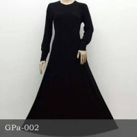 Gamis Polos Semi Klok Harga Grosiran (1)