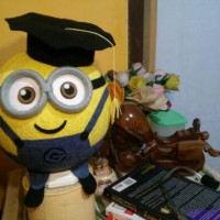 lampu tidur minions + toga lampion benang unik