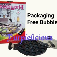Jual Cetakan Loyang Takoyaki/ Kue Cubit/ Kue Telur/ Poffertjes Maker Murah