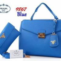Tas Wanita Prada Boxy Taiga 9867