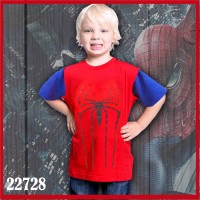 GROSIR Kaos Anak Spiderman Redblue MURAH