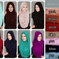 Hijab, Hijab style, Jilbab Murah, Hijab Instant Arabian Hoodie Premium