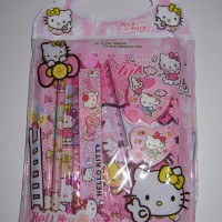 Jual Alat Tulis Hello Kitty Stationary Set Hello Kitty Murah Lengkap AT2 Murah
