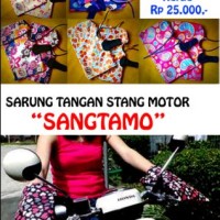 SARUNG TANGAN NEMPEL DI STANG MOTOR