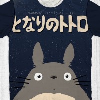 Jual Kaos Totoro - Totoro Night Murah