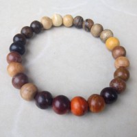 Jual Gelang 25macam kayu langka 8mm Murah
