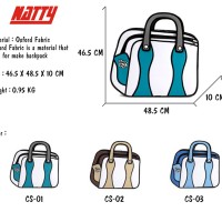 Jual 3D Tas Kartun - Natty Crosby Murah