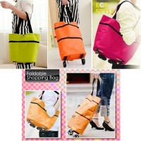 Jual foldable trolley shopping shopper baggu bag reusable tas belanja lipat Murah
