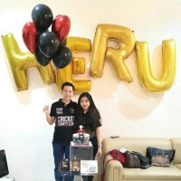 Jual Balon Foil Huruf Jumbo by Esslshop Murah