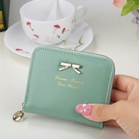 Jual Mini Ribbon wallet TOSCA dompet wanita,cewek koin import korea Murah