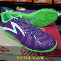 Sepatu Futsal Specs Torpedo Violet Green